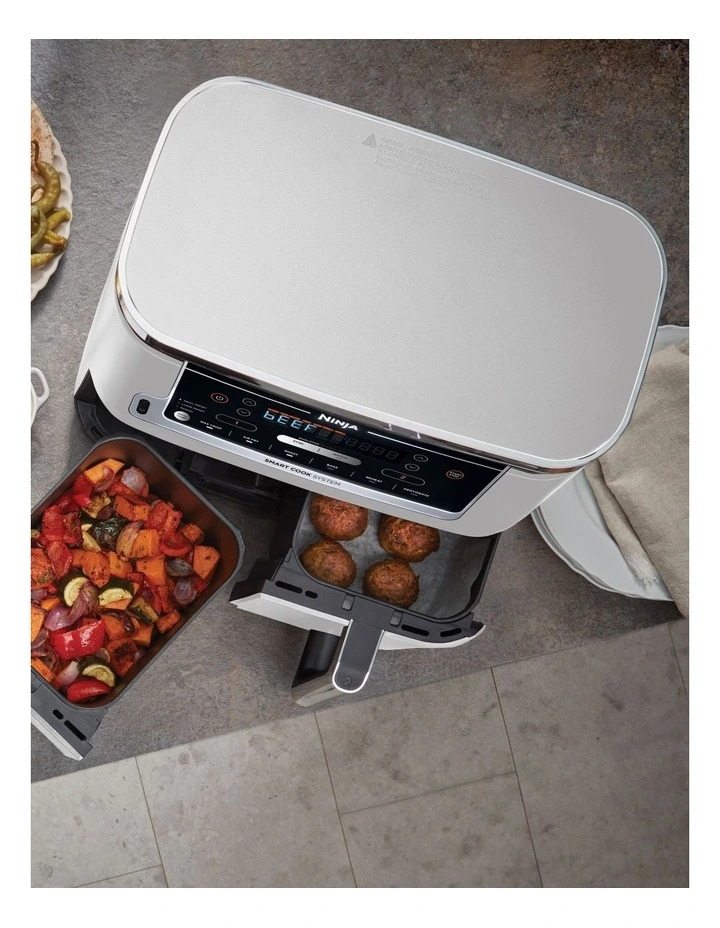Foodi Max XXXL Smart Dual Zone Air Fryer 9.5L in White AF450WHANZ image 2