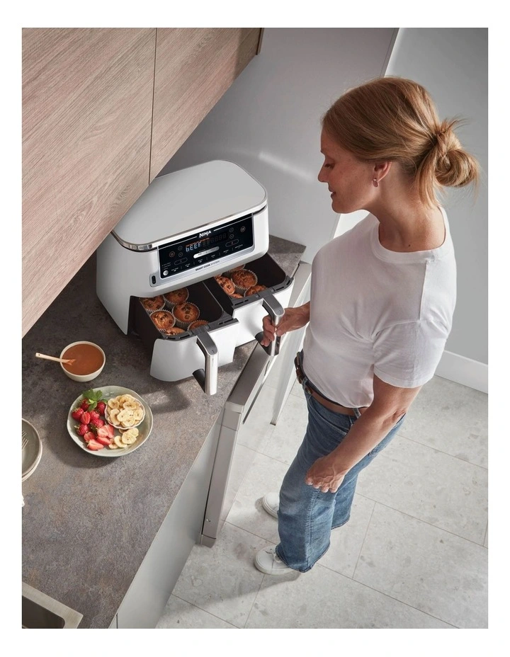 Foodi Max XXXL Smart Dual Zone Air Fryer 9.5L in White AF450WHANZ image 3