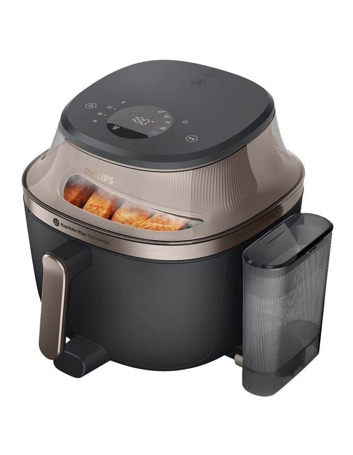 5000 Series XXL Steam Airfryer 7.2L in Black NA547/07 image 1