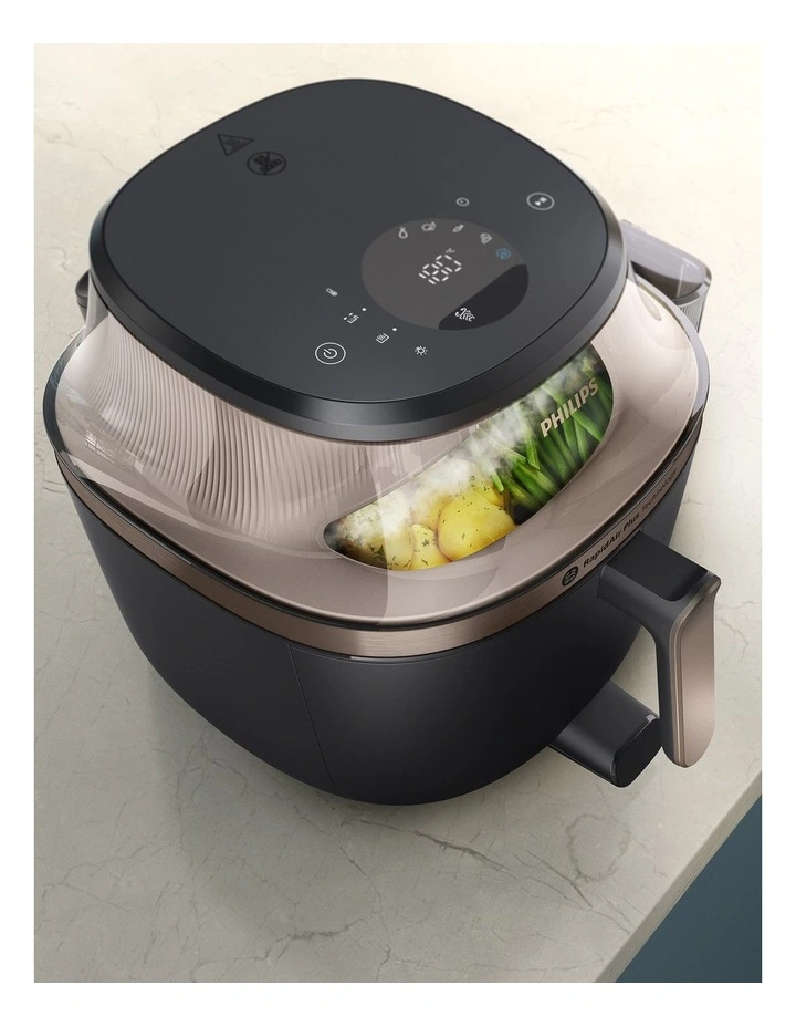 5000 Series XXL Steam Airfryer 7.2L in Black NA547/07 image 1