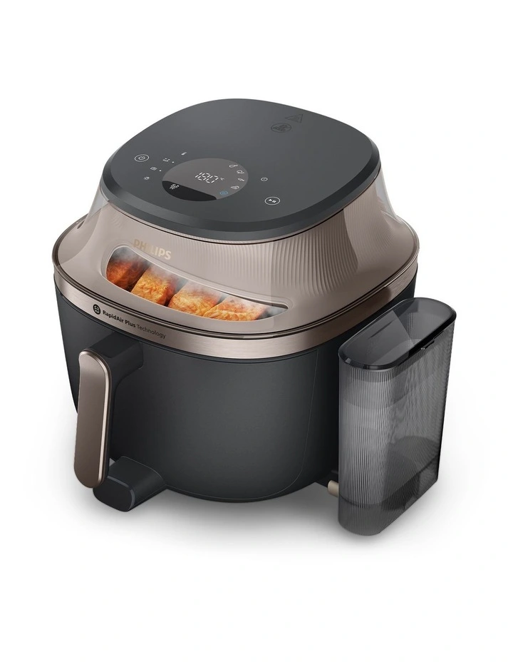 5000 Series XXL Steam Airfryer 7.2L in Black NA547/07 image 3