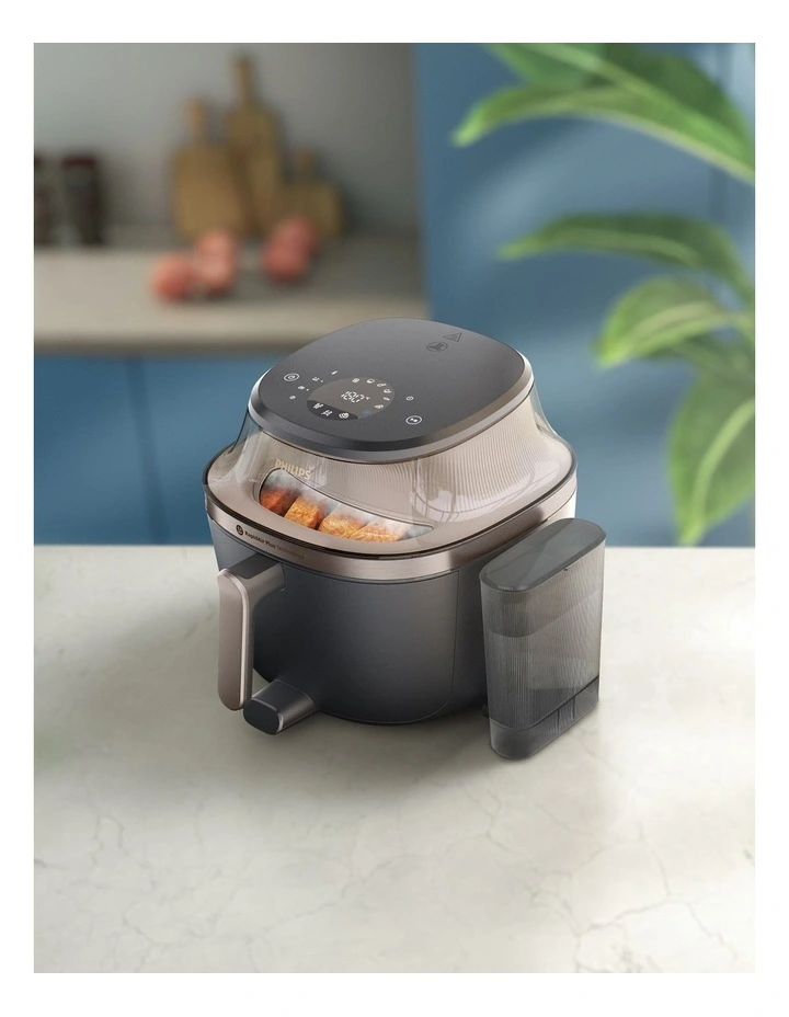 5000 Series XXL Steam Airfryer 7.2L in Black NA547/07 image 6