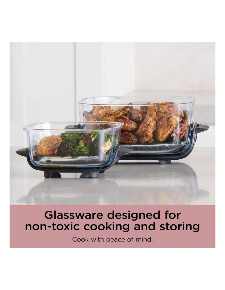 Crispi™ 4-in-1 Portable Glass Air Fryer FN101PKANZ image 2