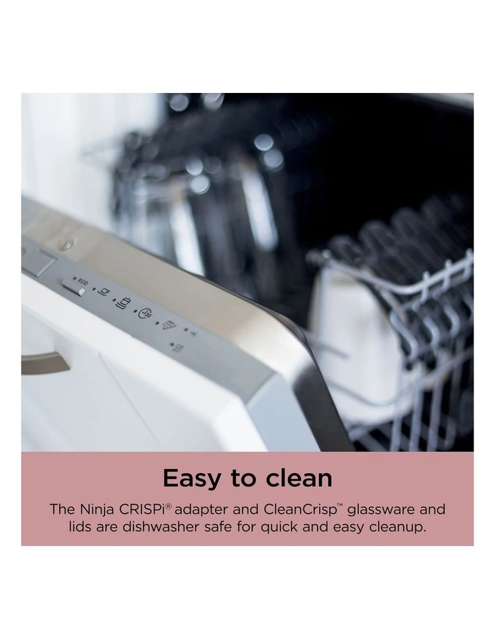 Crispi™ 4-in-1 Portable Glass Air Fryer FN101PKANZ image 6