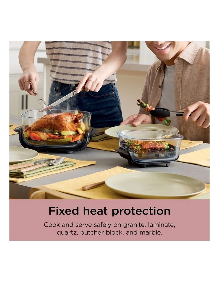 Crispi™ 4-in-1 Portable Glass Air Fryer FN101PKANZ image 7