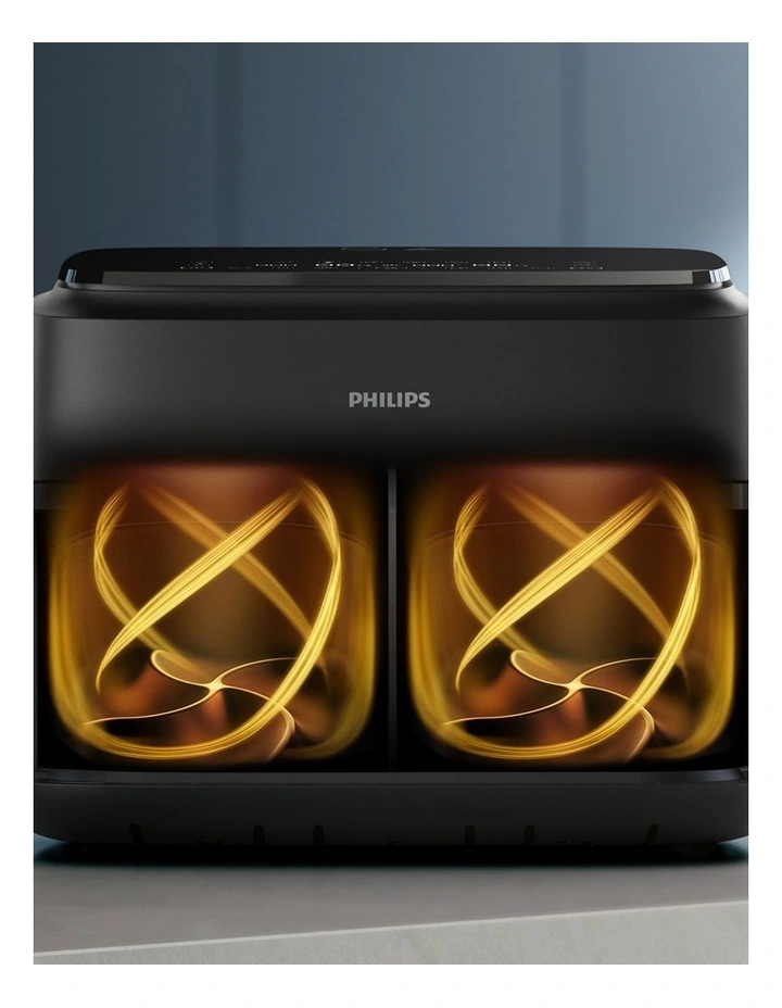 1000 Series Flex Basket With Divider Airfryer 7.1L in Black image 5