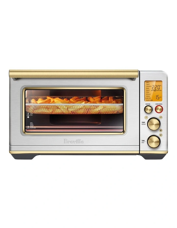 The Smart Oven Air Fryer in Brushed Stainless Steel Brass BOV860BSB4IAN1 image 1