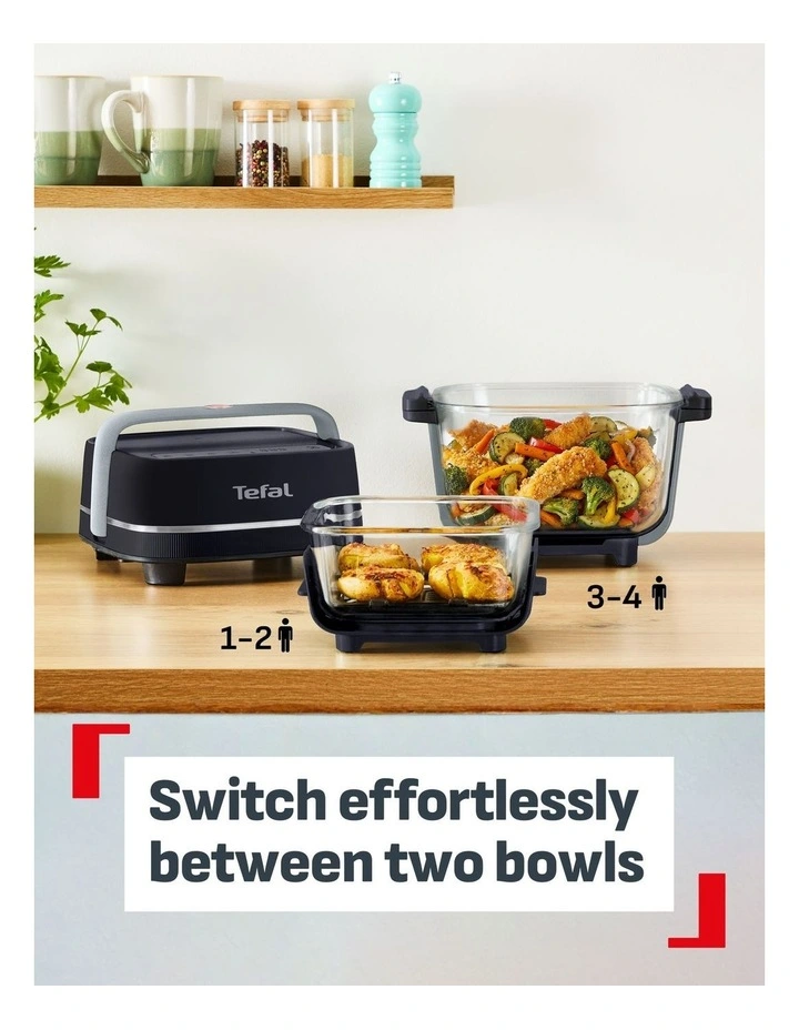 Crisp & Go Portable Glass Air Fryer in Eucalyptus FB7014 image 7