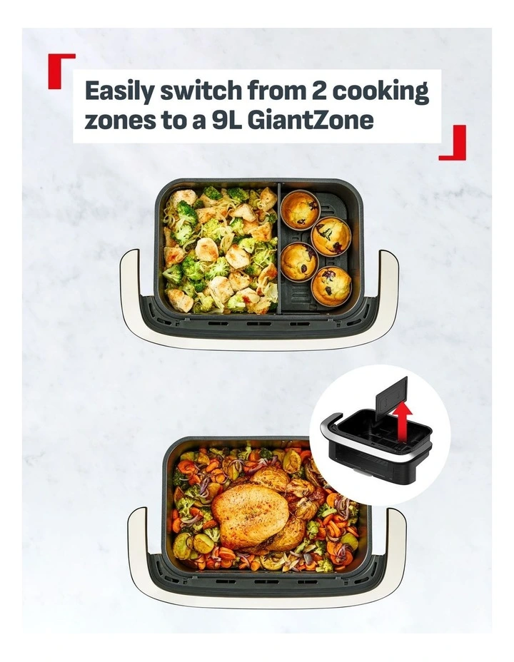 Ever Fry Infra Heat Flex 9L Detachable Front Air Fryer EY9278 image 5