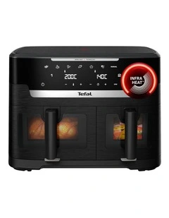 Ever Fry Infra Heat Dual 11L Detachable Front Air Fryer