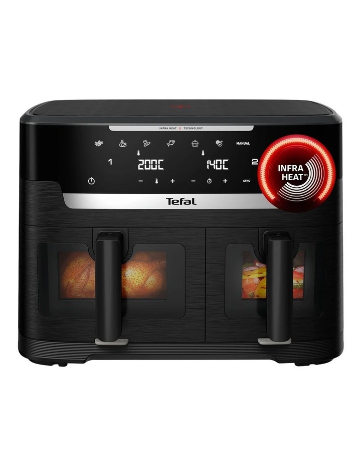 Ever Fry Infra Heat Dual 11L Detachable Front Air Fryer image 1