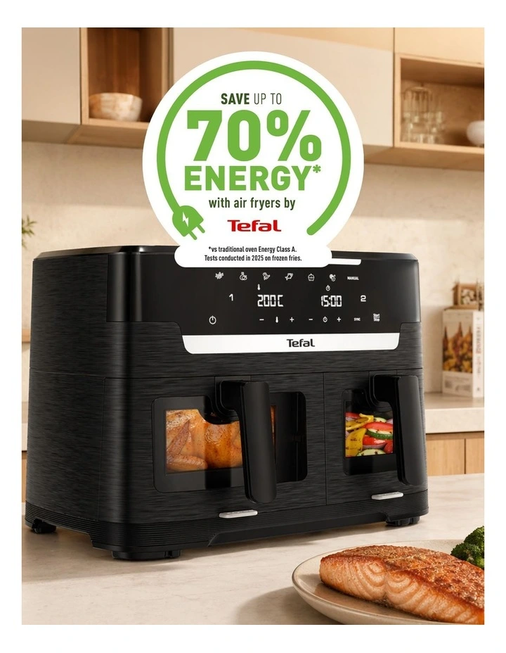 Ever Fry Infra Heat Dual 11L Detachable Front Air Fryer image 2