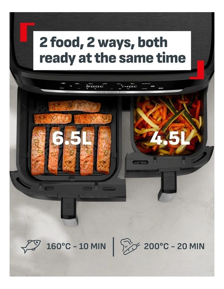 Ever Fry Infra Heat Dual 11L Detachable Front Air Fryer image 7
