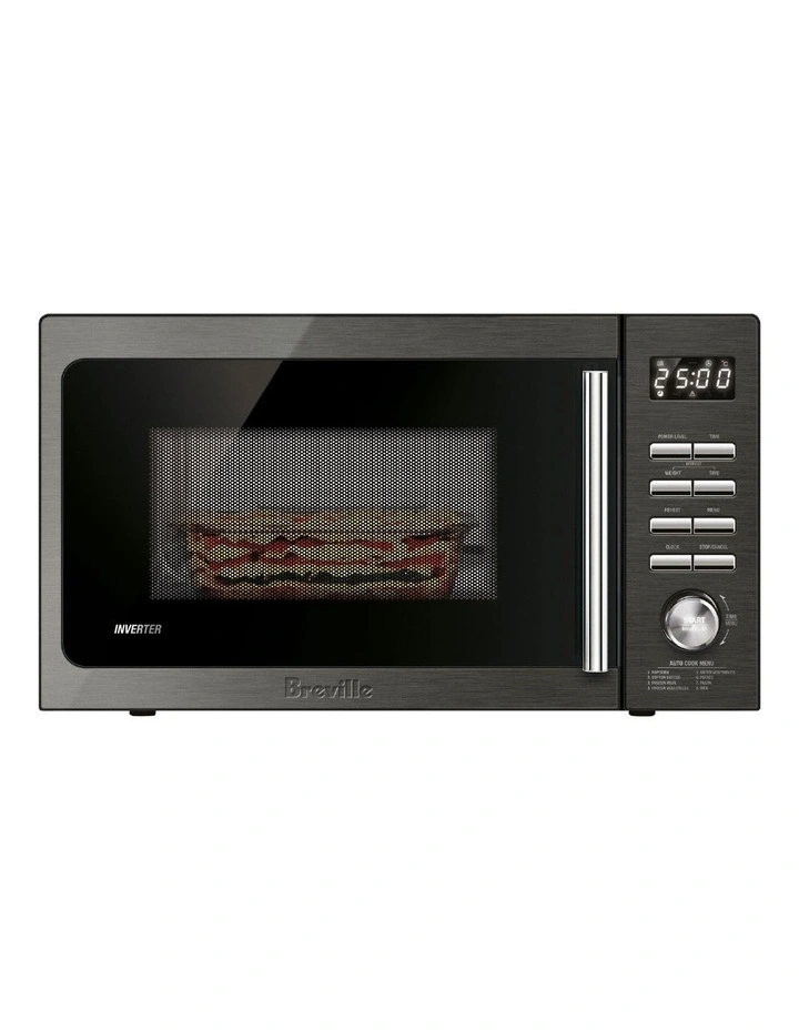 The Easy Wave Inverter 34L in Black Stainless Steel LMO434BST2IAN1 image 1