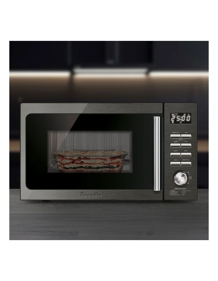 The Easy Wave Inverter 34L in Black Stainless Steel LMO434BST2IAN1 image 2