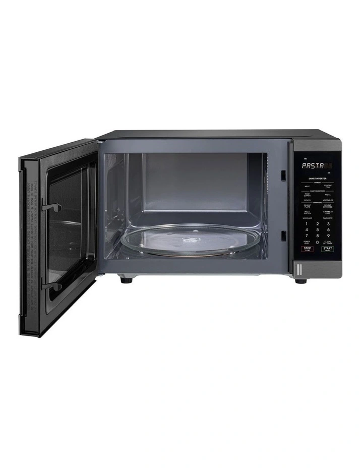Inverter Microwave 34L R395EBS in Black Stainless image 4