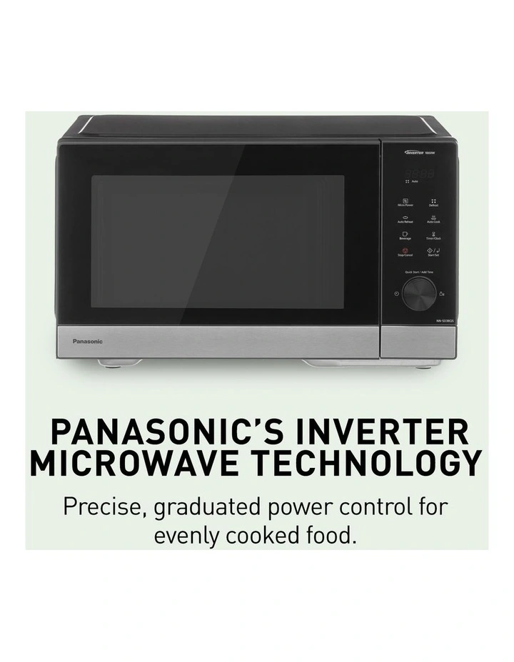 1000W Inverter Microwave 29L NN-SD38QSQPQ image 3