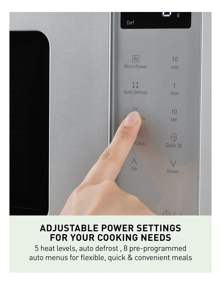 20L Compact Microwave NN-ST23QMQPQ in Silver image 4