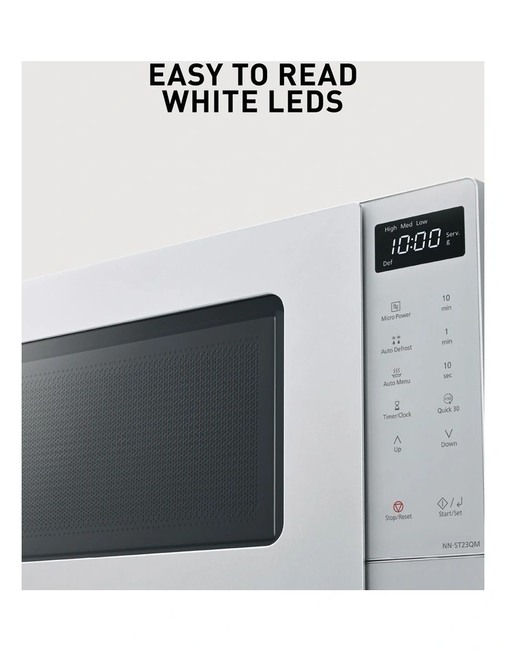 20L Compact Microwave NN-ST23QMQPQ in Silver image 5