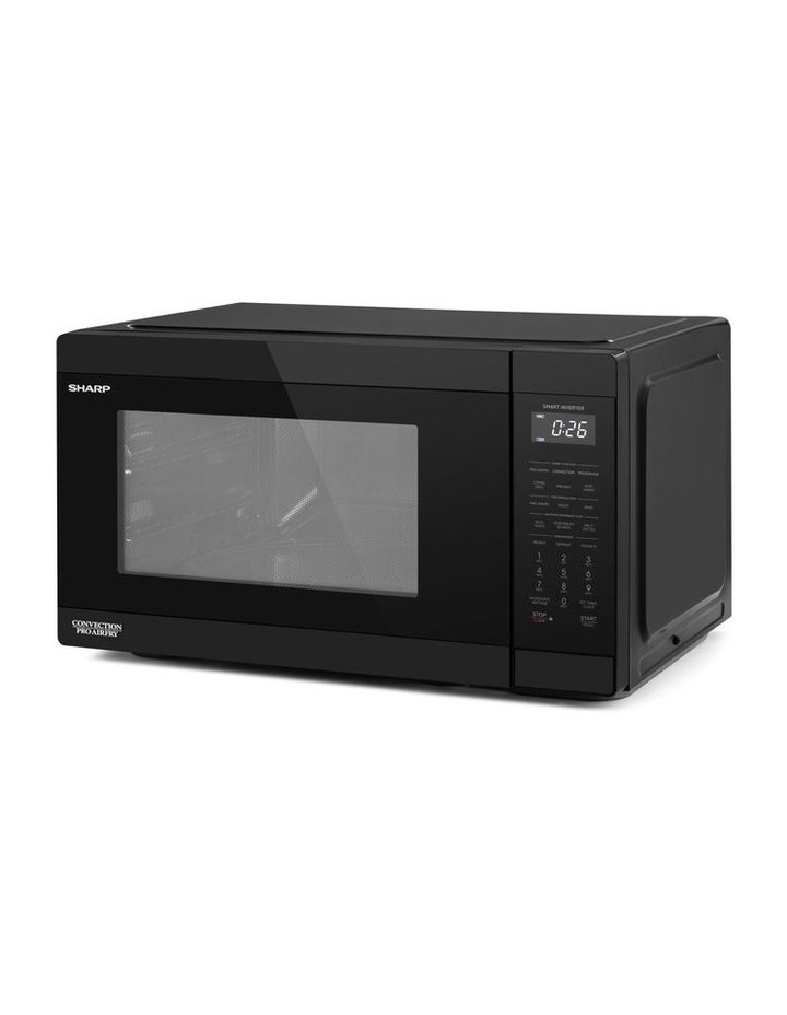 PRO Airfry Convection Microwave 26L R265CVAFB in Black image 4