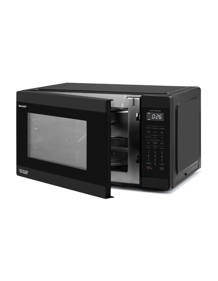 PRO Airfry Convection Microwave 26L R265CVAFB in Black image 5