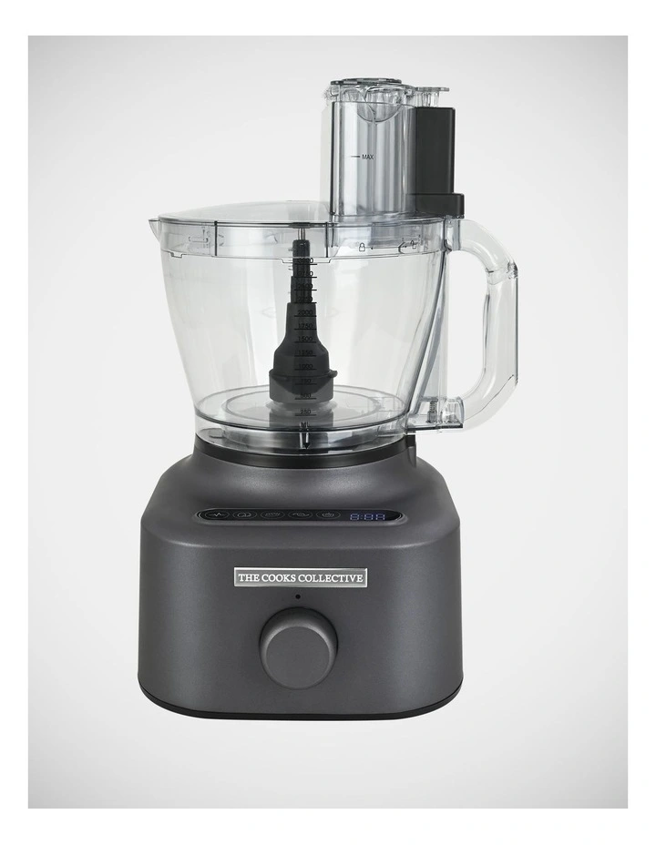 Precision Blade Food Processor and Accessories CFP368 in Grey image 1