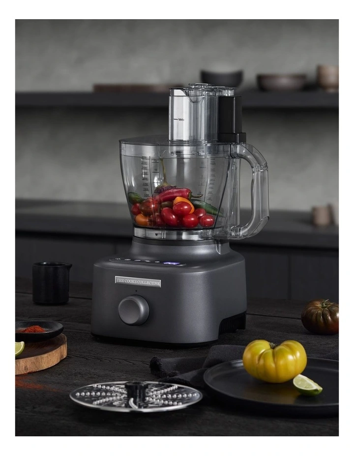 Precision Blade Food Processor and Accessories CFP368 in Grey image 2