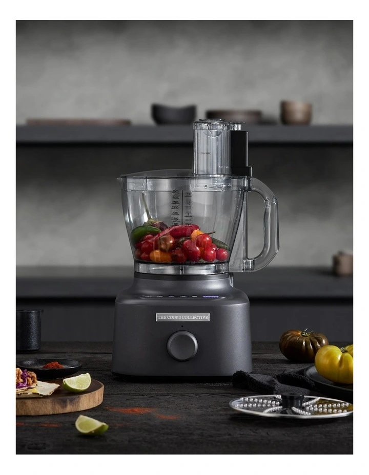 Precision Blade Food Processor and Accessories CFP368 in Grey image 3