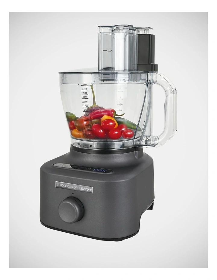 Precision Blade Food Processor and Accessories CFP368 in Grey image 4
