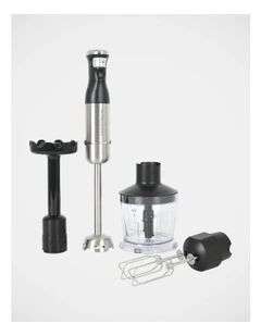 Immersion Stick Mixer Set in Silver CSMS371