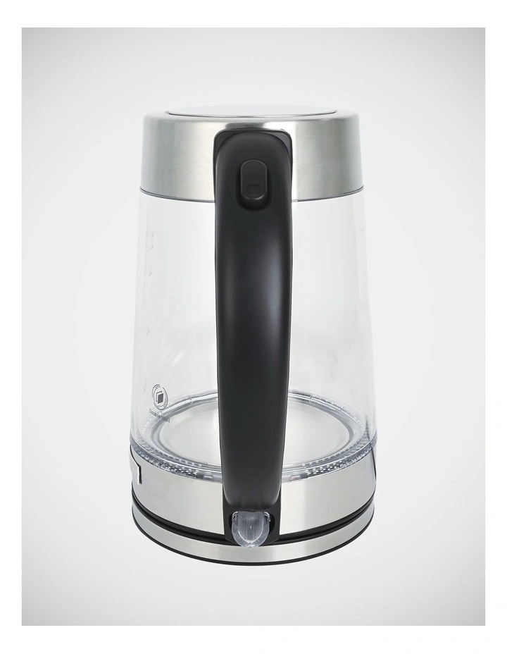 Crystal Clear Glass Kettle 1.7L CGK862 in Silver image 6