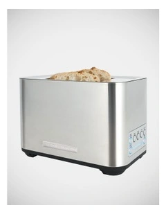Dual Toaster with Auto Lift in Silver