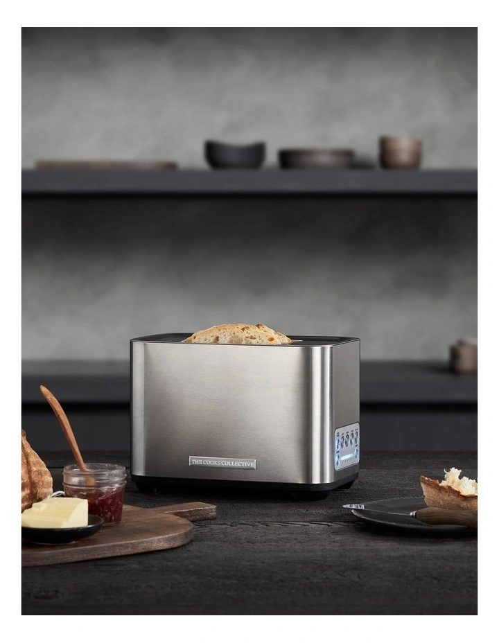 Dual Toaster with Auto Lift in Silver image 3