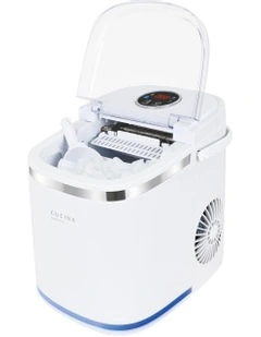 Compact CICE680W Portable Ice Maker in White