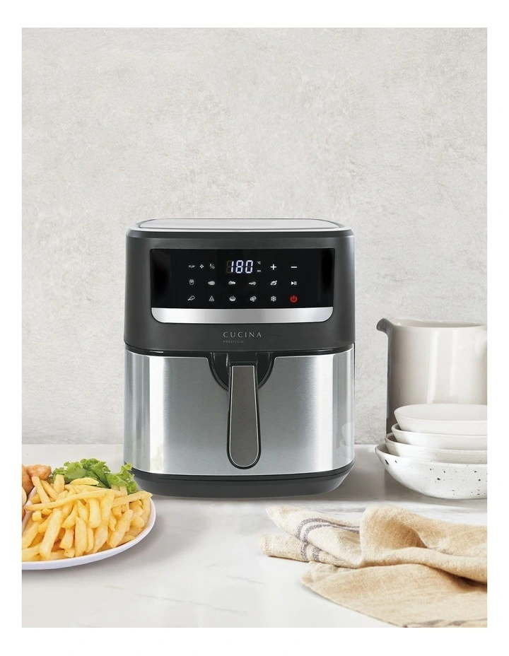 Digital Stainless Steel CAF886 Airfryer 9L in Silver image 2