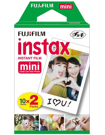 Fujifilm Instax Mini Photo Slide Film 10 Pack 85438 in Multi | MYER