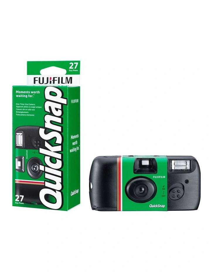 Quicksnap Flash Camera 27exp 77607 in Black image 7