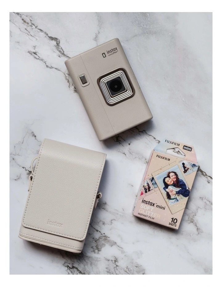 Instax Liplay Bundle Camera in Sand Beige 86438 image 2