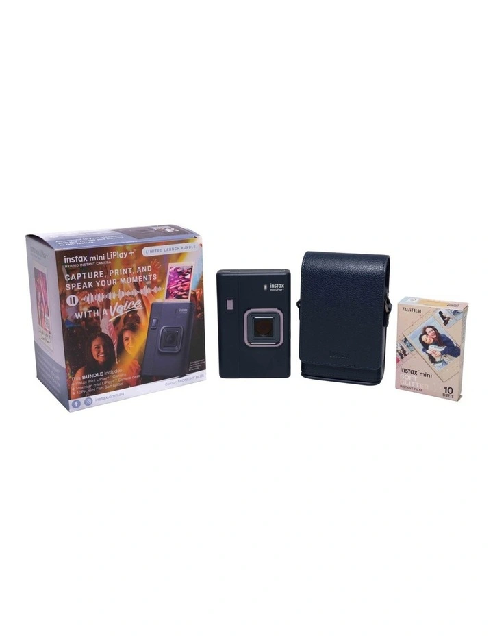 Instax Liplay Bundle Camera in Midnight Blue 86439 image 2