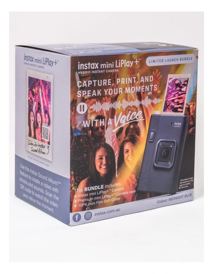 Instax Liplay  Bundle Camera in Midnight Blue 86439 image 3
