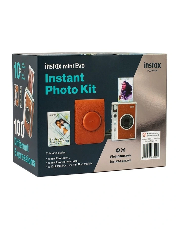 Instax Mini Evo Bundle 86409 in Brown image 4