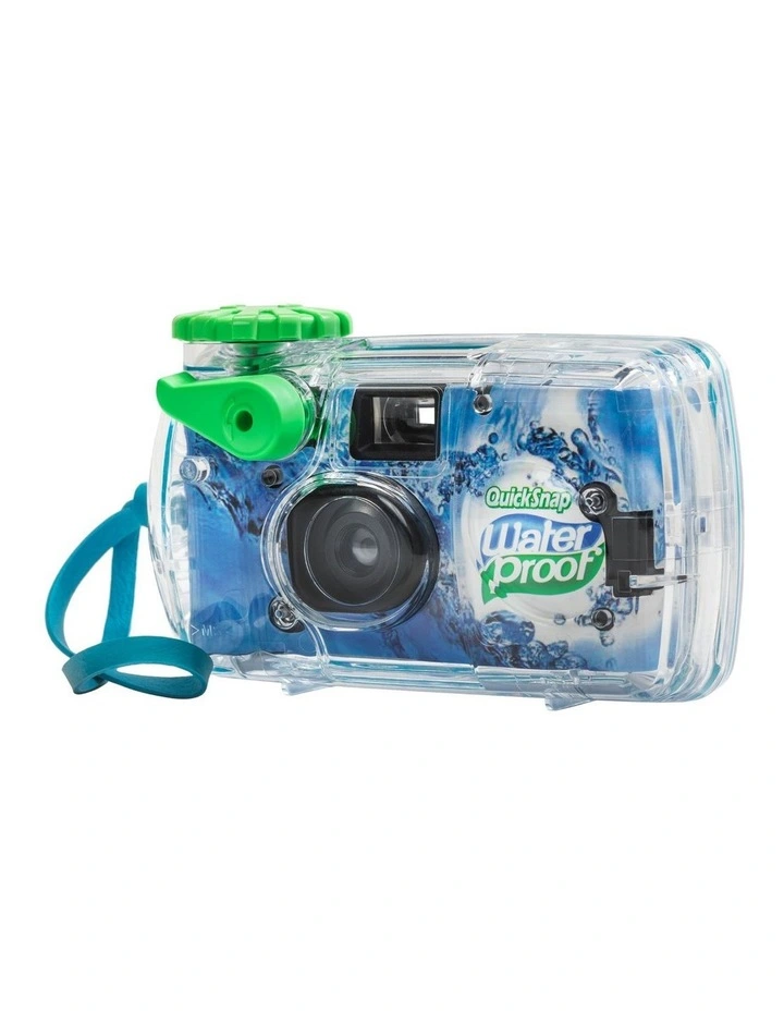 Quicksnap Waterproof Disposable Camera 77608 in Blue image 2