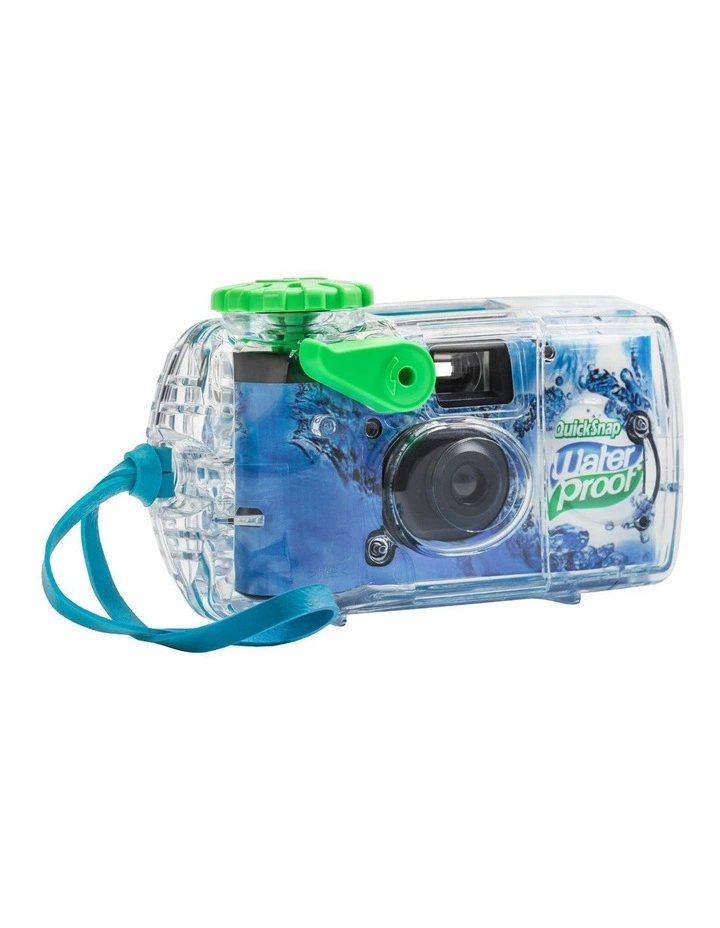 Quicksnap Waterproof Disposable Camera 77608 in Blue image 3