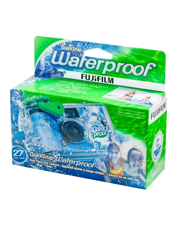 Quicksnap Waterproof Disposable Camera 77608 in Blue image 5
