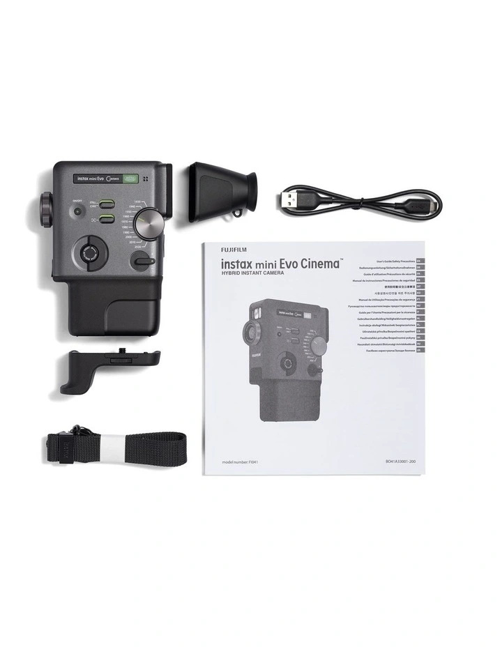 Instax Mini Evo Cinema Camera 85381 in Black image 5