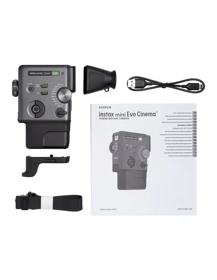 Instax Mini Evo Cinema Camera 85381 in Black image 5