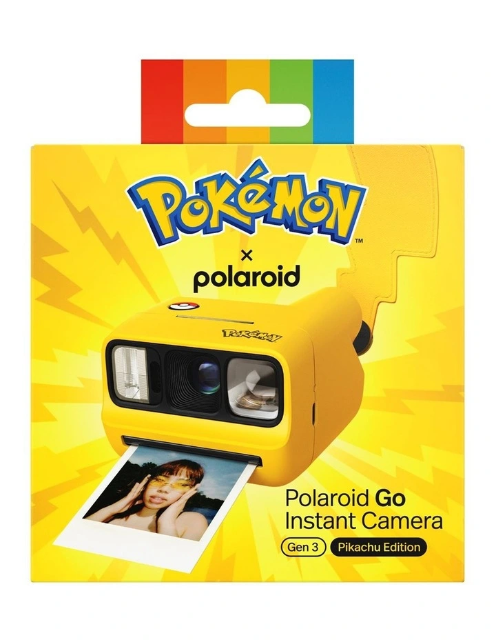 GO Gen3 Instant Camera Pokemon Pikachu Edition in Yellow 9209 image 6