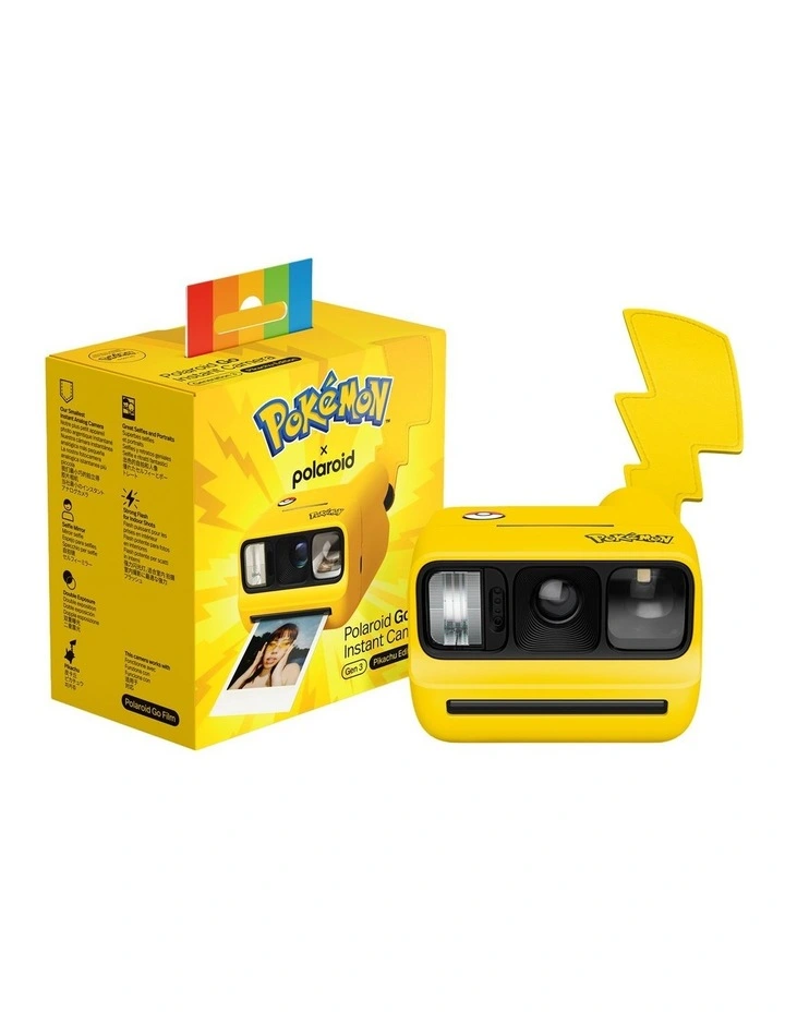 GO Gen3 Instant Camera Pokemon Pikachu Edition in Yellow 9209 image 7