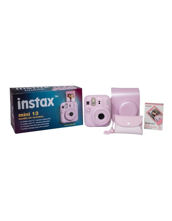 Instax Mini 13 Bundle Essentials in Candy Pink, 88432 image 1