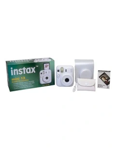 Instax Mini 13 Bundle Essentials in Clay White, 88433